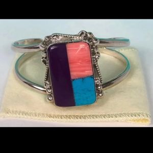 VINTAGE STERLING TAXCO CUFF